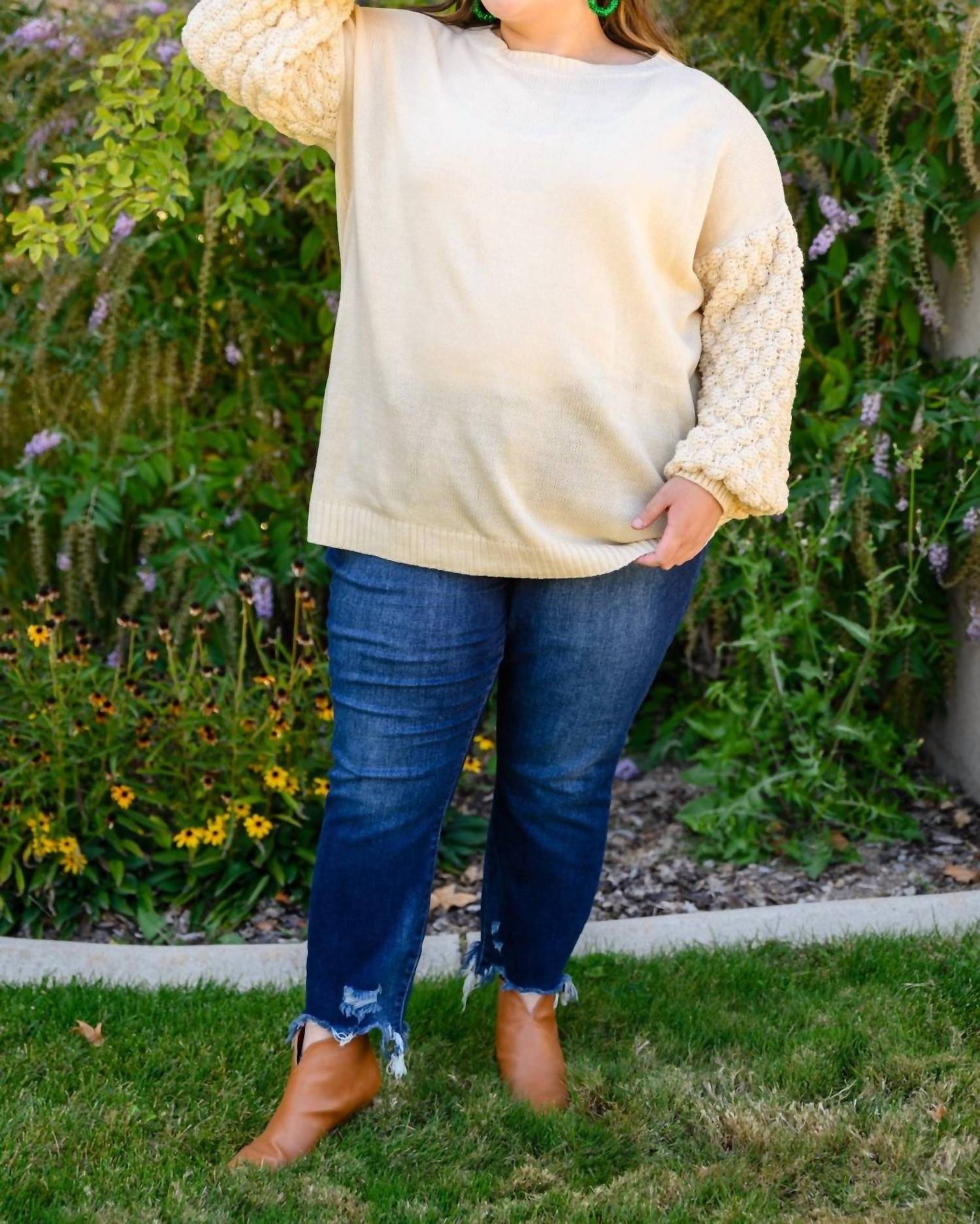 Bubbly B Sweater