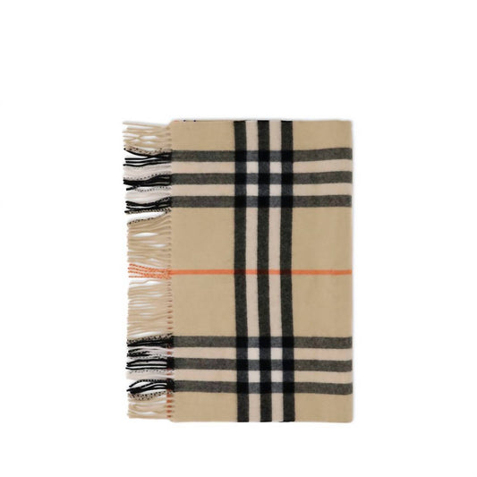 Burberry - Women's Wide Check Cashmere Scarf