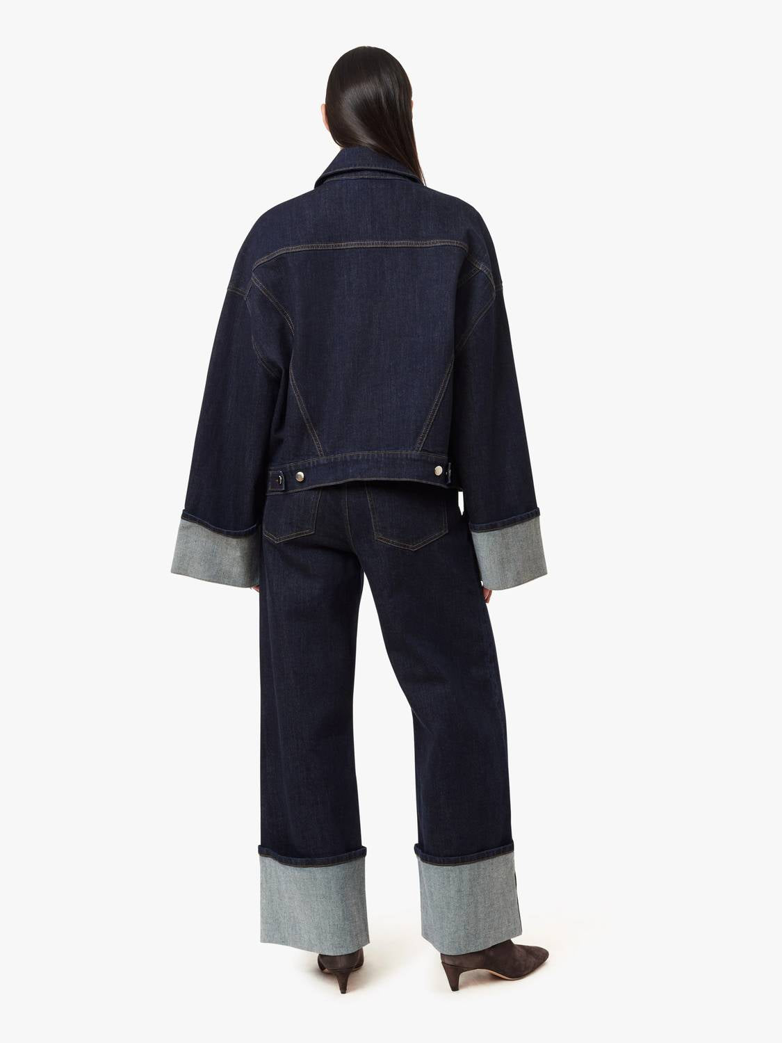 Habitual - Camryn Cuffed Hem Wide Leg Pants
