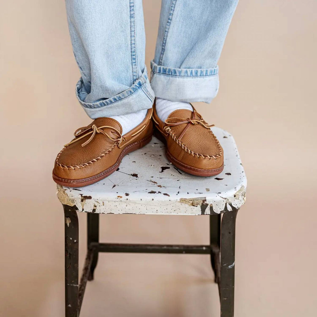 Minnetonka - Men's Moosehide Classic Shoes