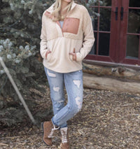 Grace & Lace - Colorblock Fleece Pullover