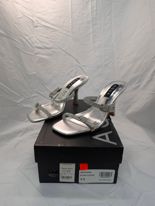 Aqua - WOMEN'S FIONA BUCKLED HEELS