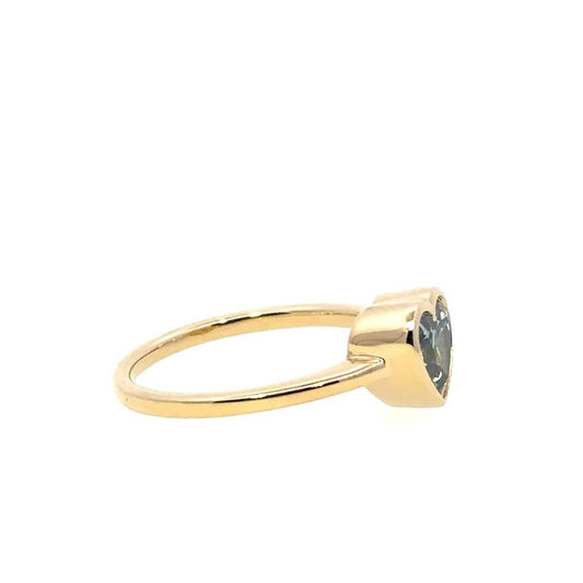 Aamiaa - Women's Heart Shape Lab Grown Diamond Ring