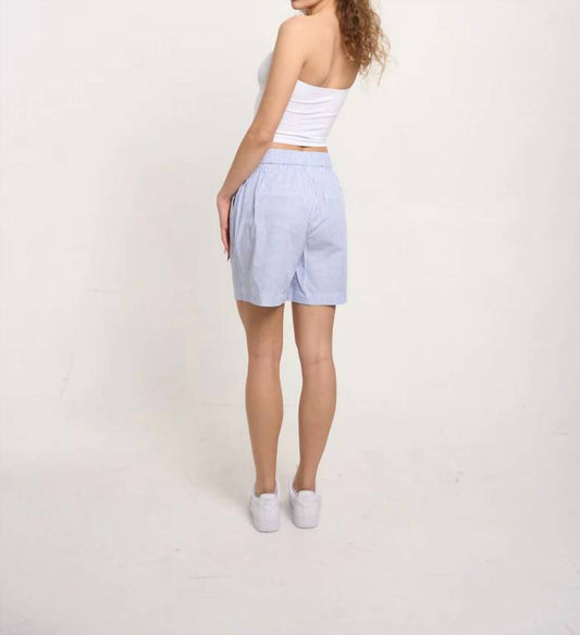 Hunter & Brown - Stripe Bermuda Shorts