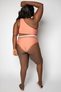 Nomads - Bay One-shoulder Swim Top - Plus