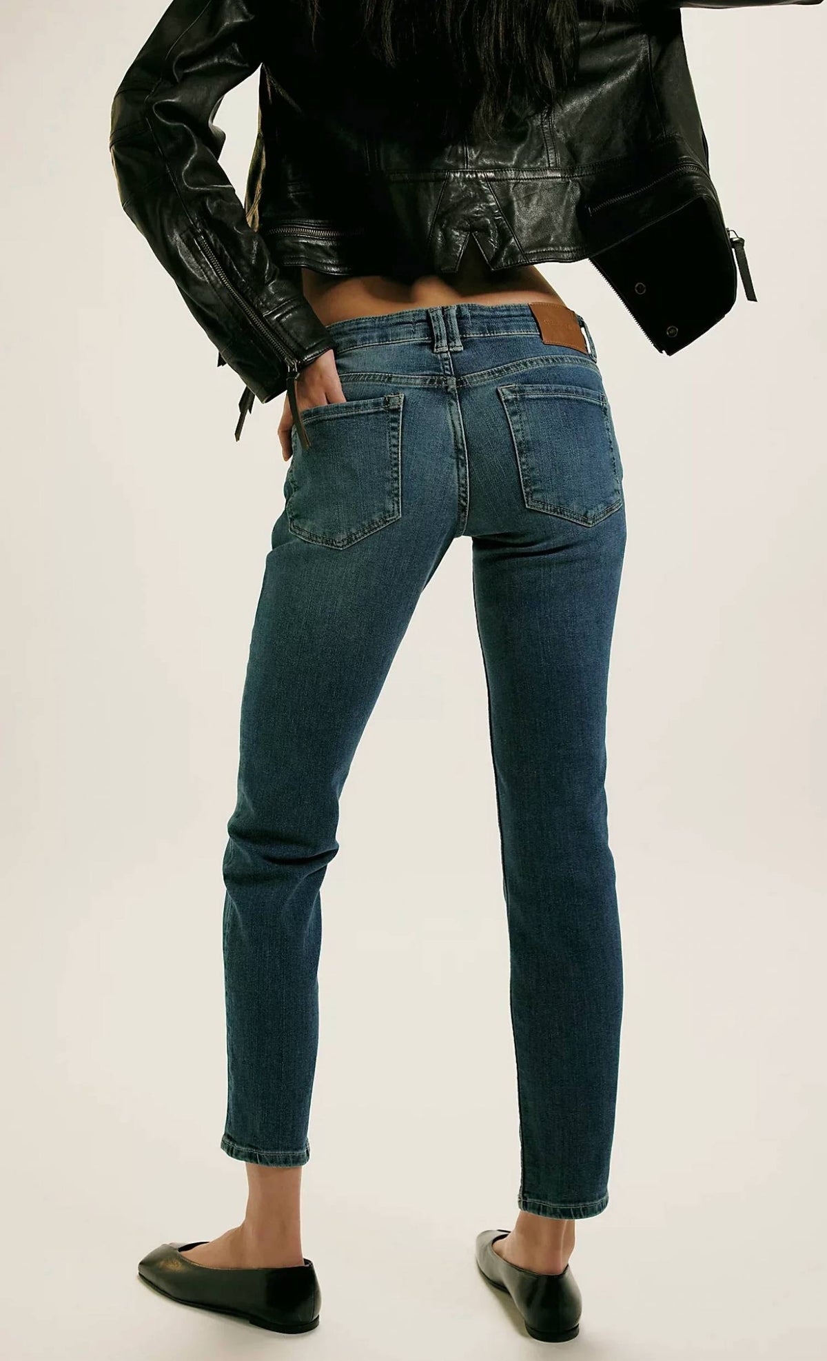 Free People - Oracle Low Rise Slim Jeans