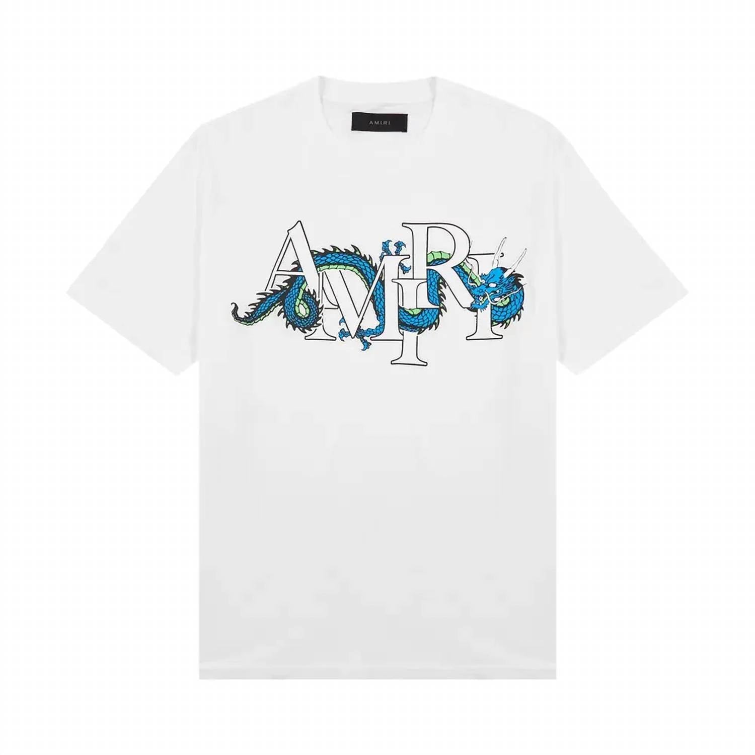 Amiri - Men's Lny Dragon Short Sleeve T-shirt