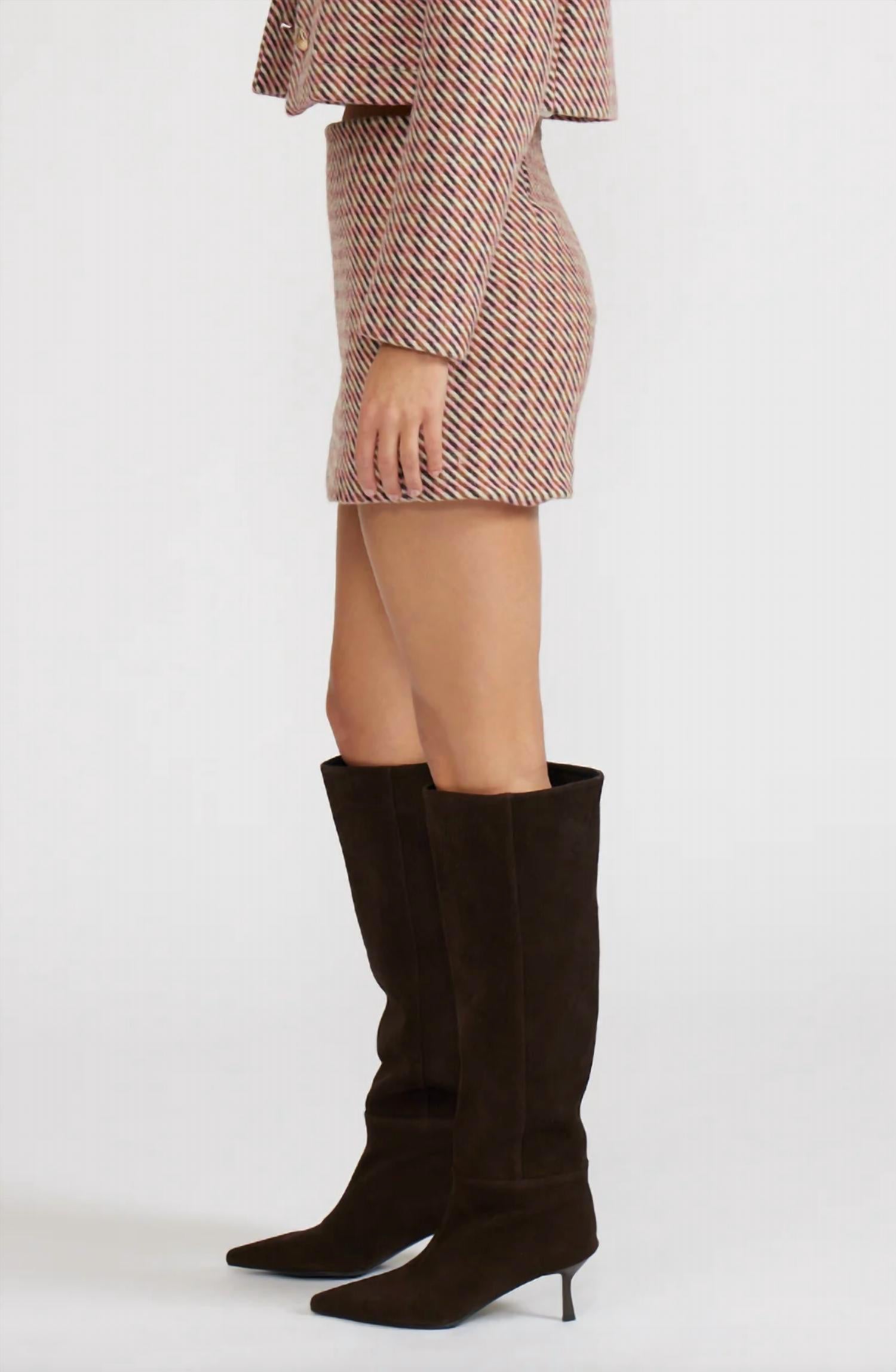 Lucy Paris - Mado Tweed Skort