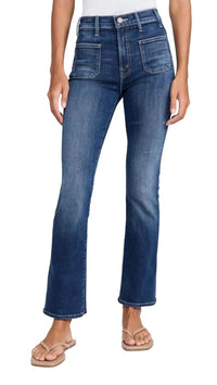 Mother - Patch Pocket Insider Flood Jean
