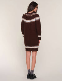 heartloom Ruby Dress in coco - women's dress - alternate view