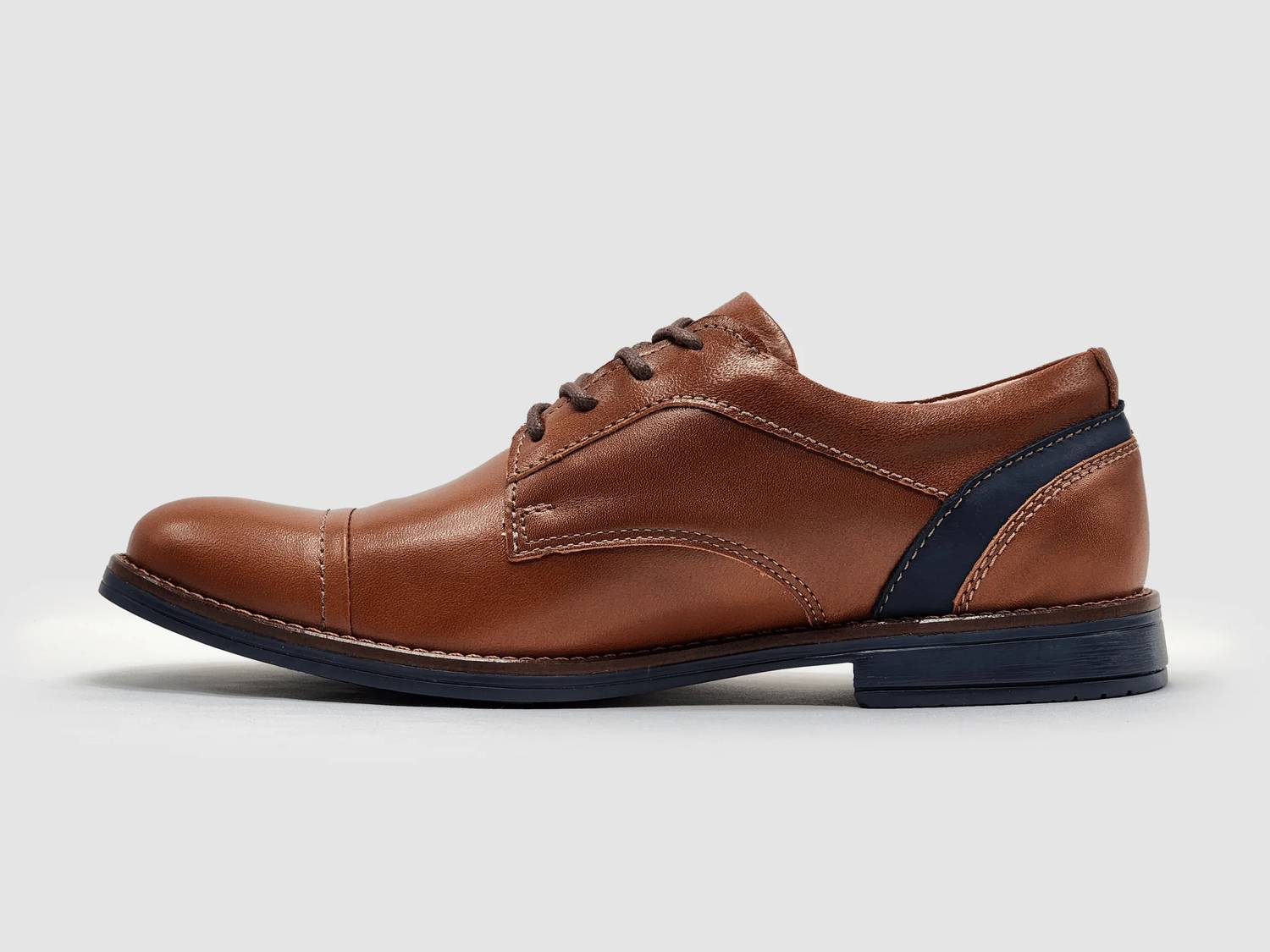Kcr Group - Men's Oxford Toe-cap Leather Dress Shoes