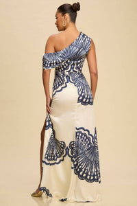 LUXXEL Elsie Dress in white - women's dress - alternate view