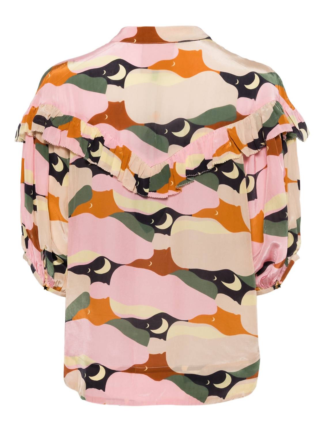 Farm Rio - The Kiss Short Sleeve Blouse