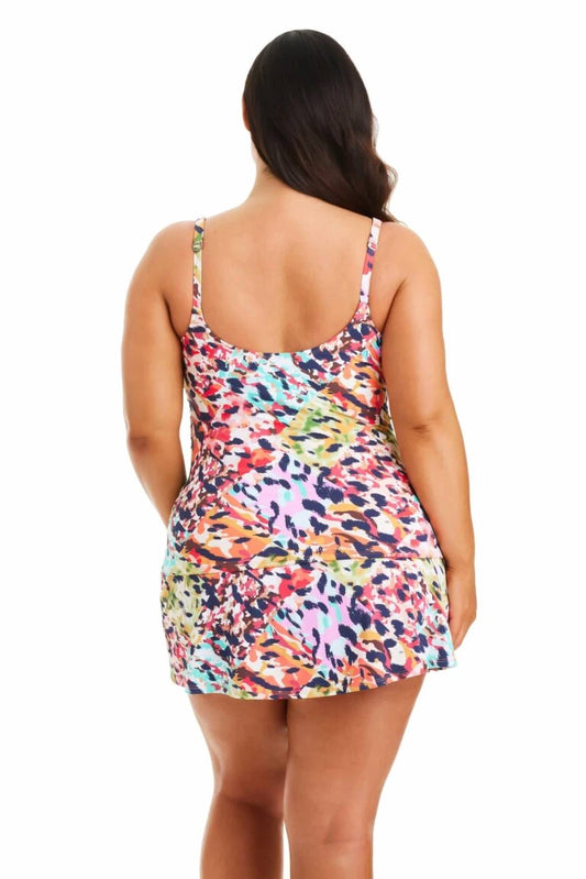 Bleu Rod Beattie - Women's Party Animal Scoop Neck Tankini - Plus