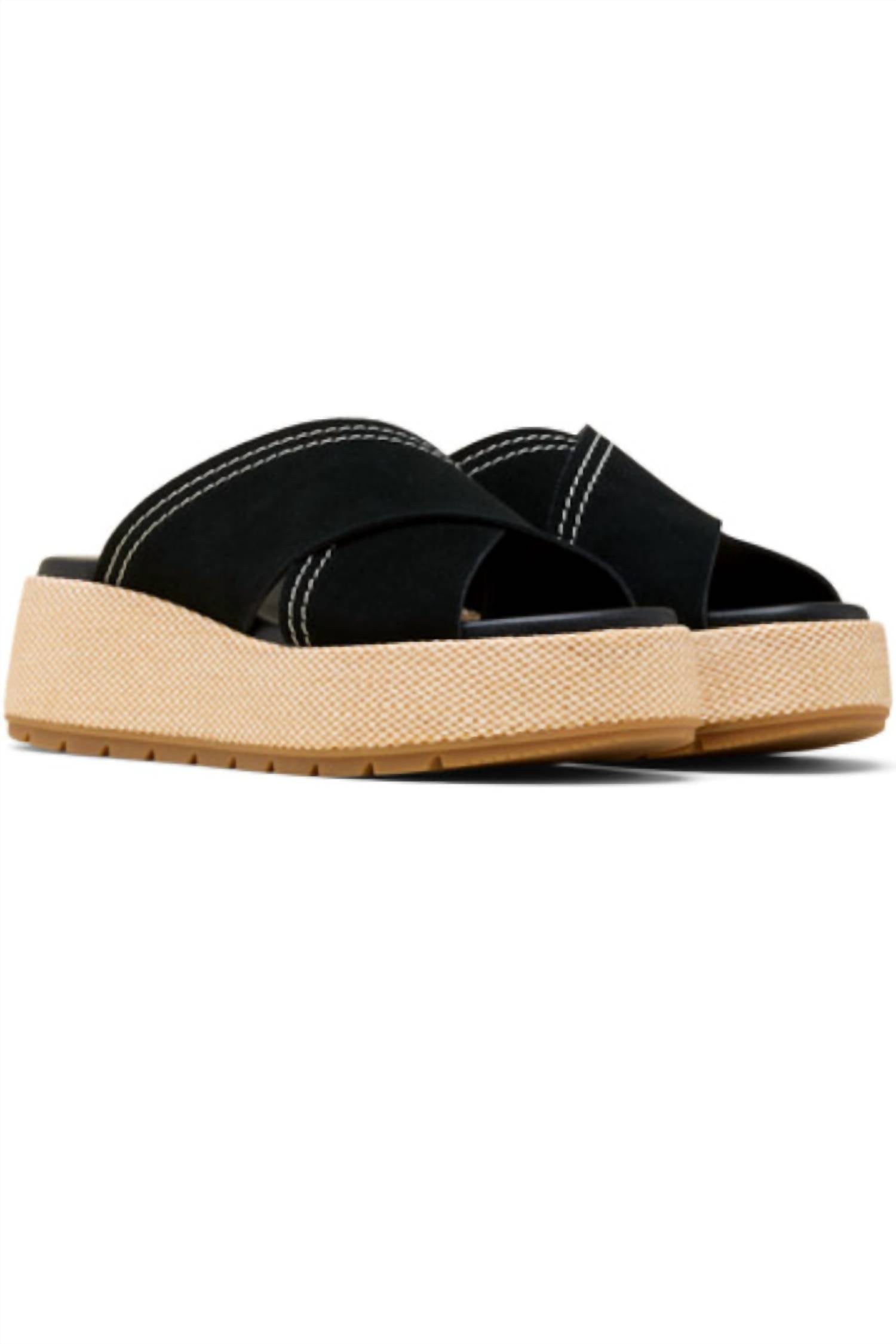 Sorel - Women's Sunpeak Platform Slide Sandal