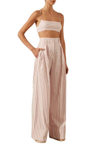 Shona Joy - RIBIERO HIGH WAISTED RELAXED PANTS