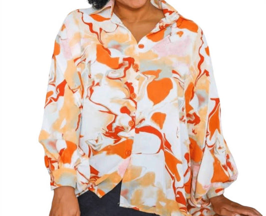 Qmp Moda - Bloom Sleeve Floral Top