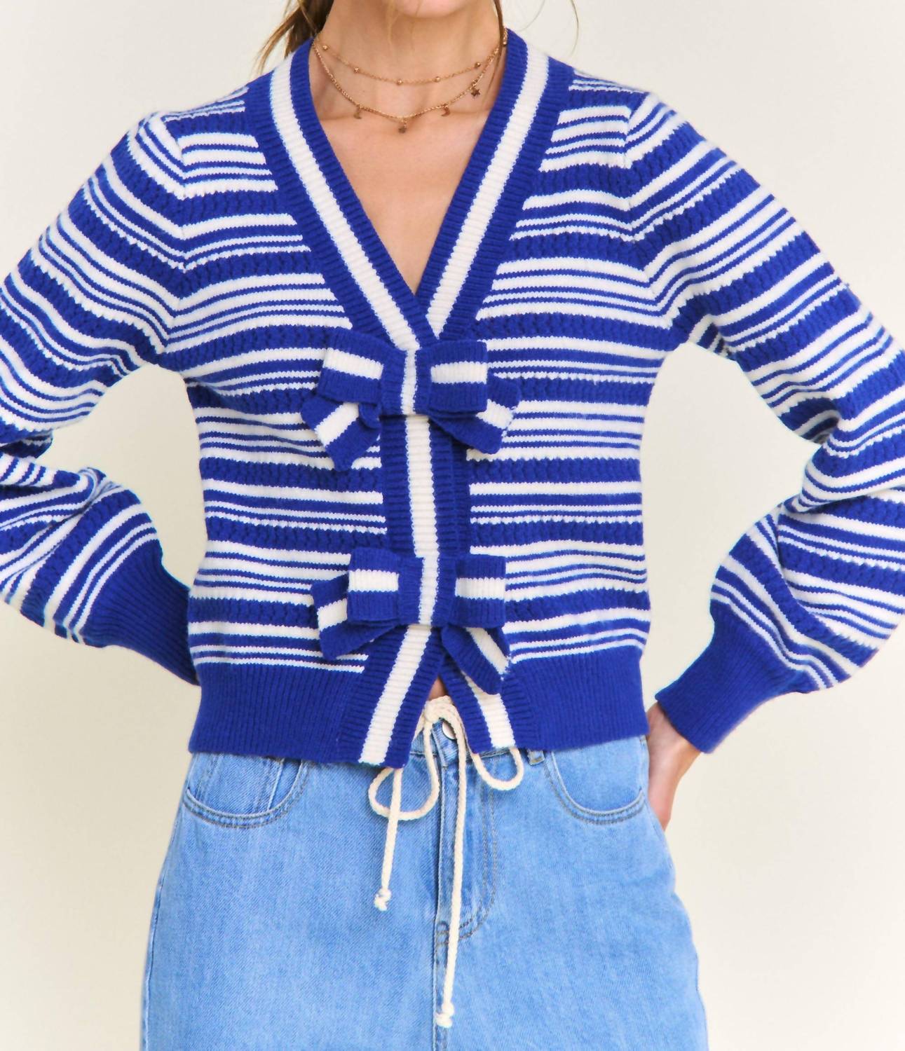 In The Beginning - Beginning Knit Cardigan
