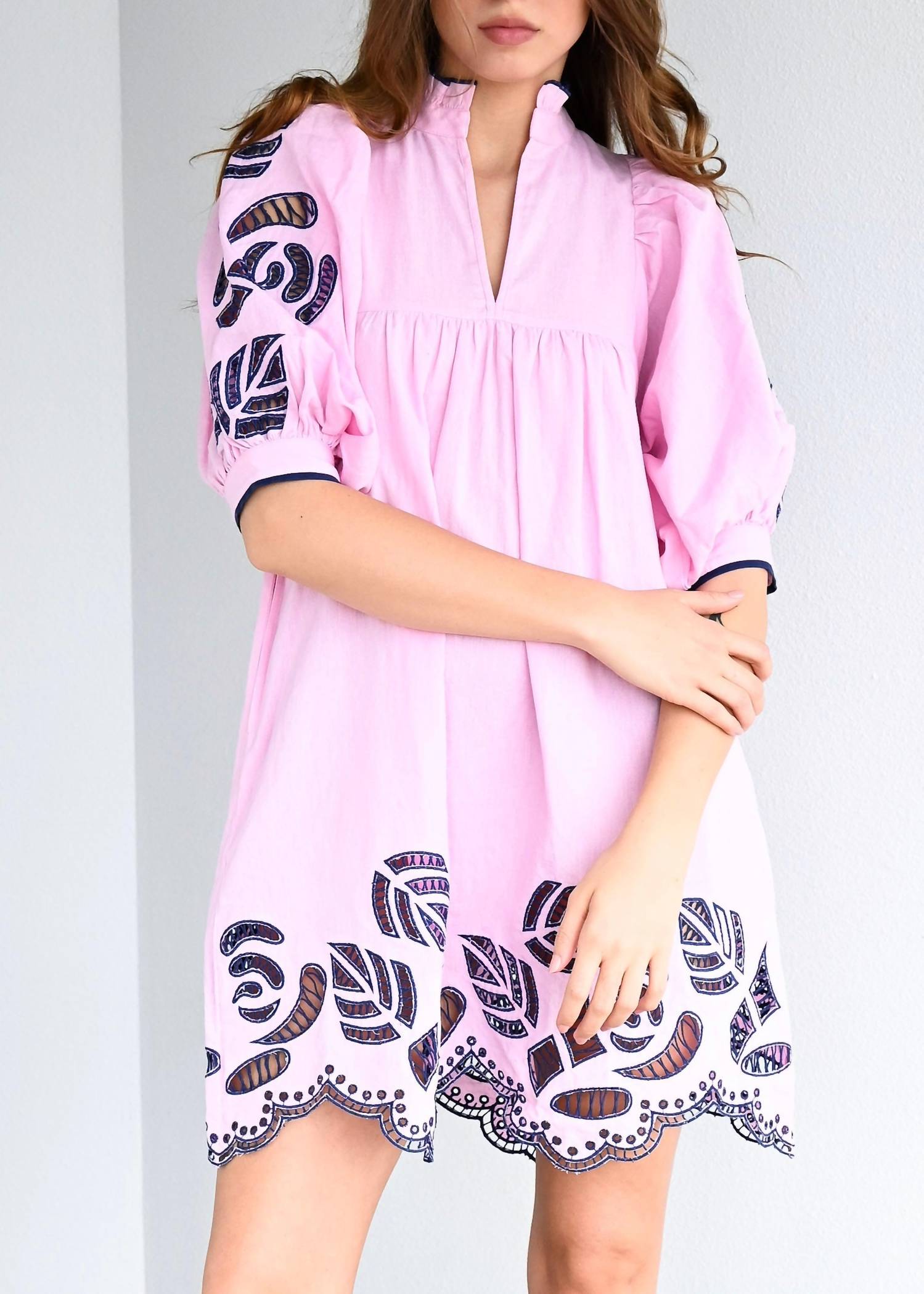 Never A Wallflower - High Neck Dress