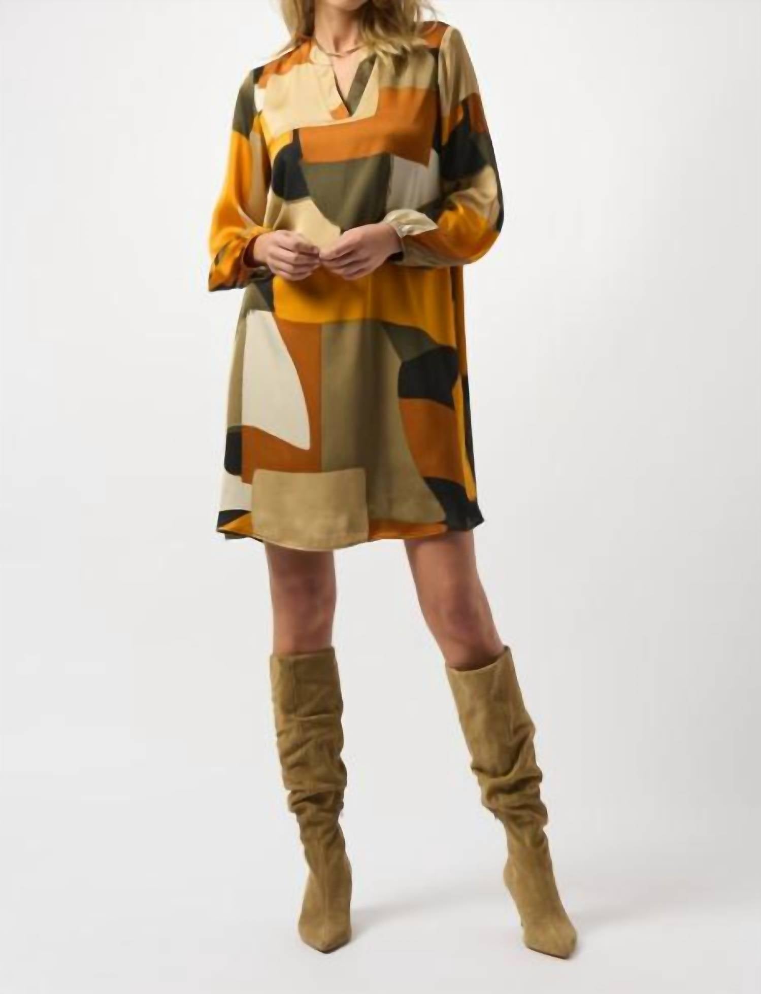 Joseph Ribkoff - Falling For You Dress