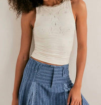 Free People - Women's Flirty Flutters Tank Top