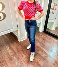 Day + Moon - Cupid Cropped Sweater