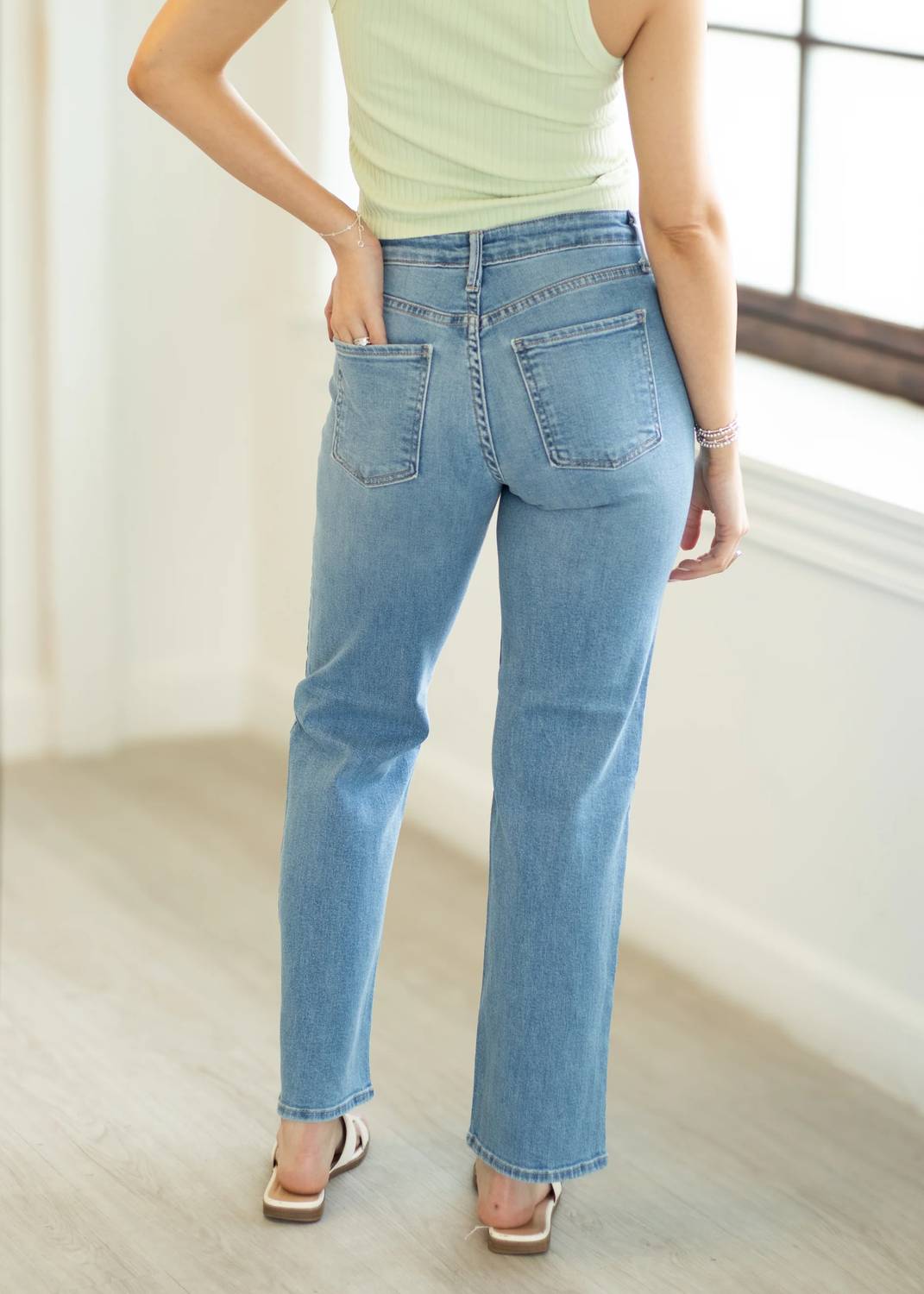 Just Black Denim - The Stretchy Straight Jean