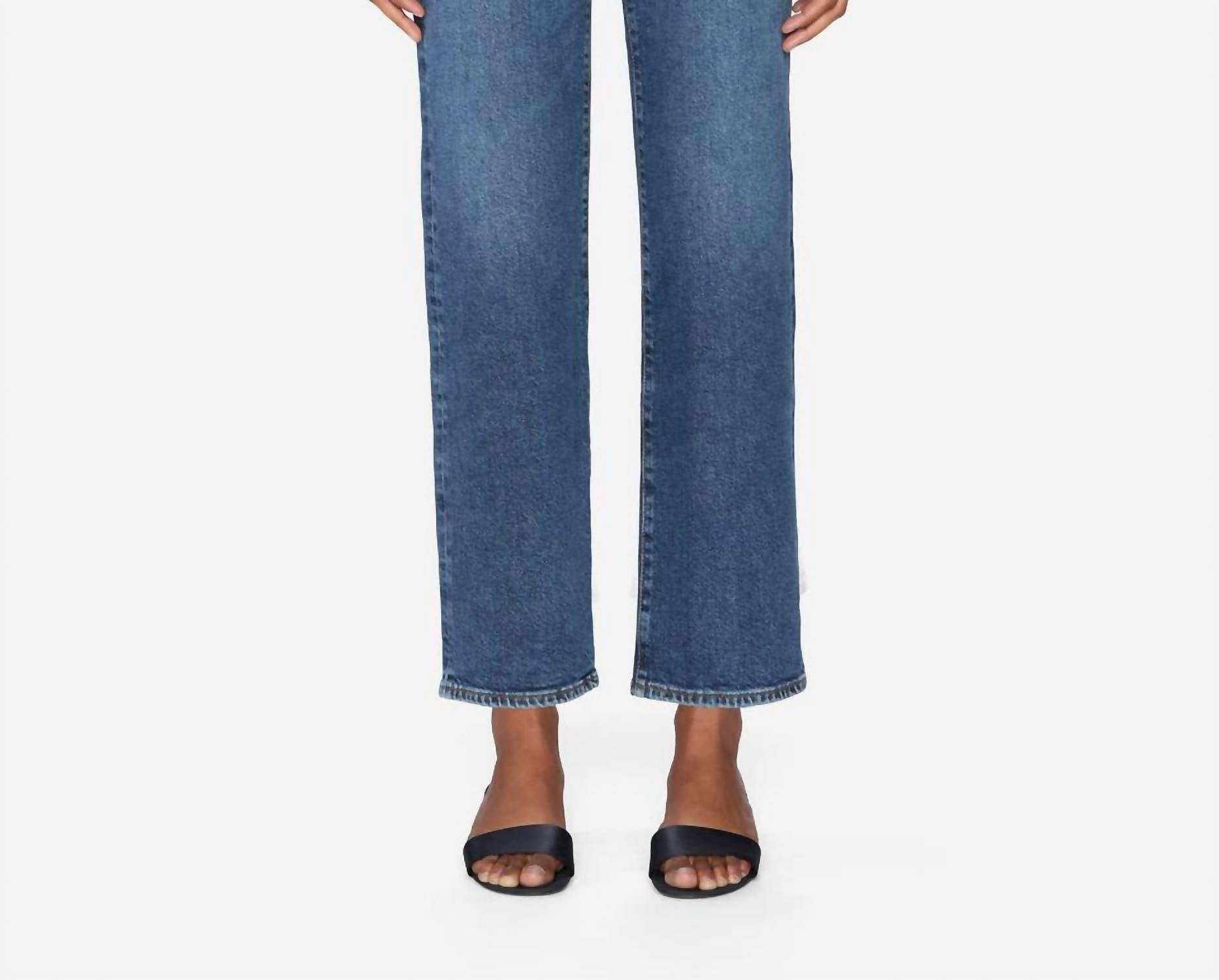 Frame - Wide High-rise Jeans