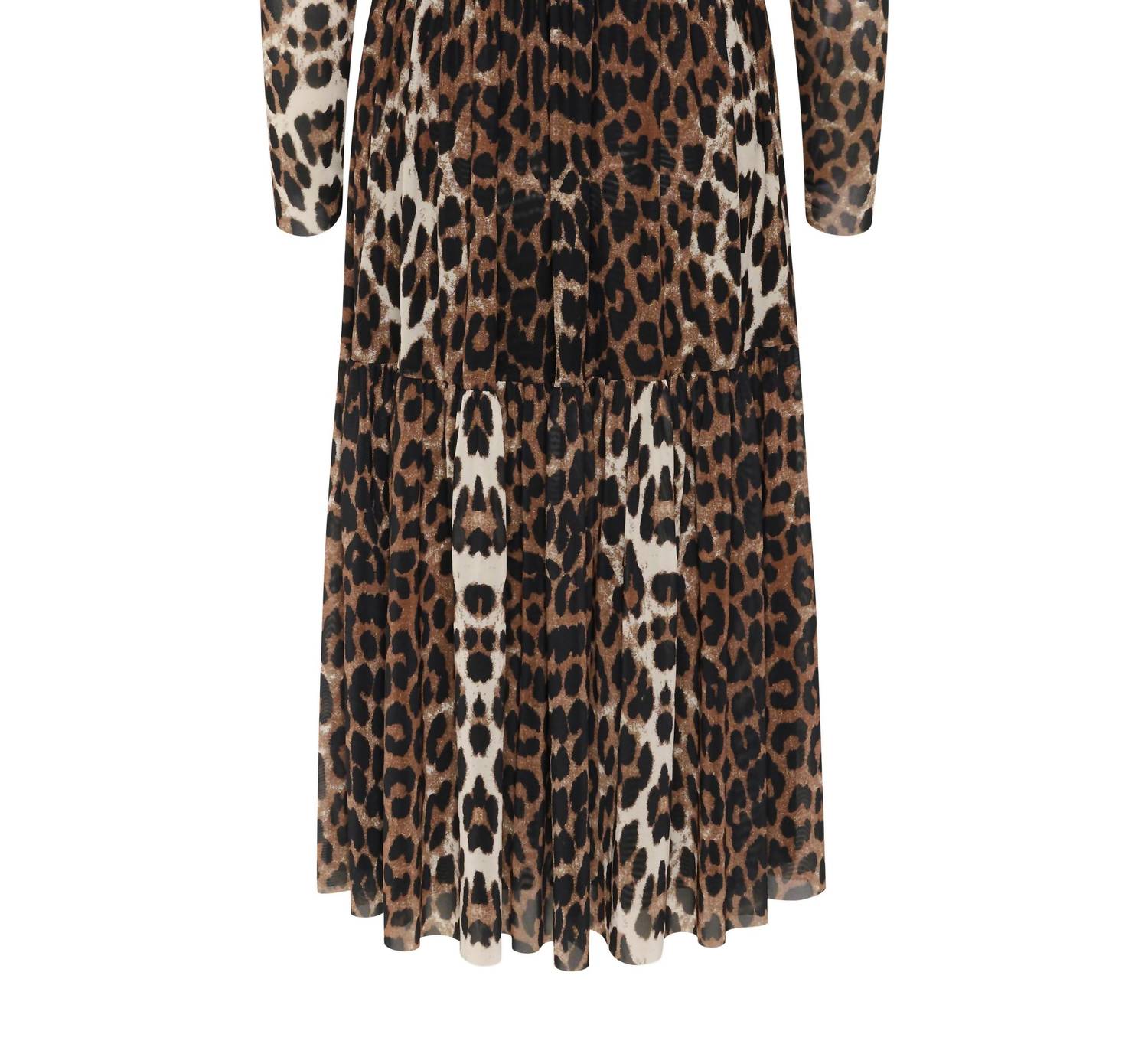 Soaked In Luxury - Valdora Long Sleeves Wrap Midi Dress