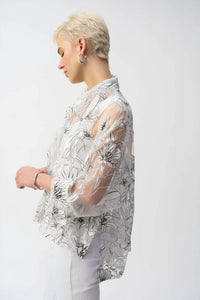 Joseph Ribkoff - Sheer Floral Coverup