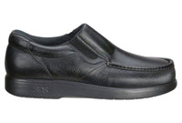 Sas - Men's Side Gore Slip On Loafer - Wide