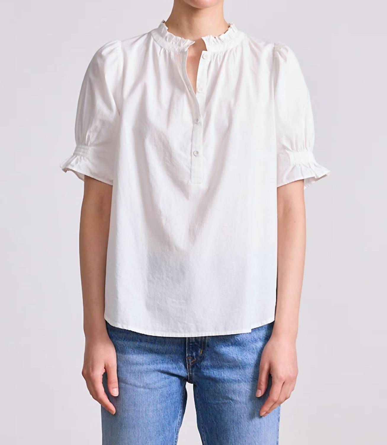 Apiece Apart - Los Altos Short Sleeve Top