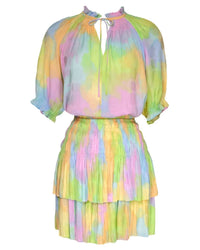 Current Air - Women's Cotton Candy Pleated Mini Skirt
