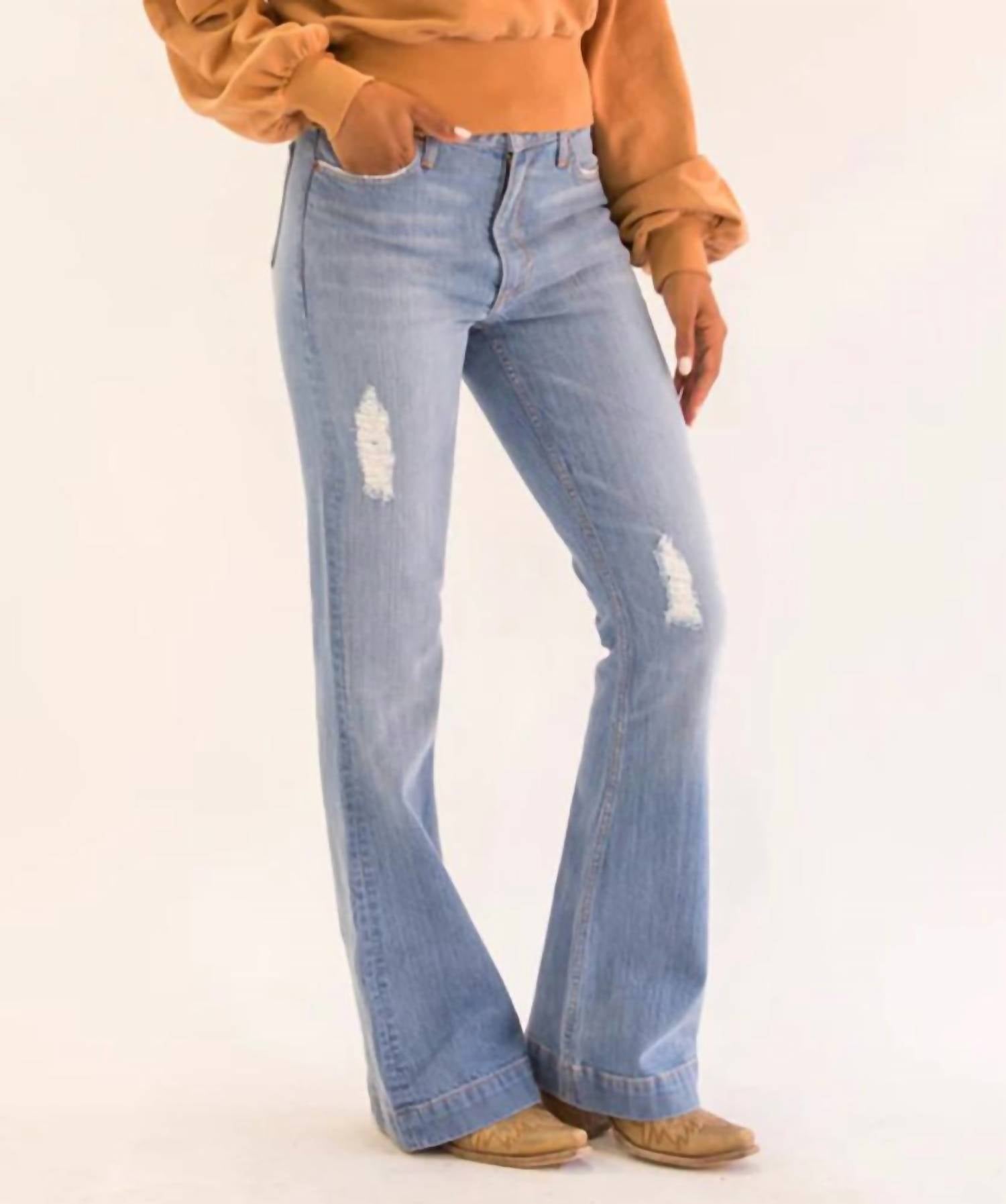 Kimes Ranch - Jennifer Sugar Fade High Rise Trouser Jean