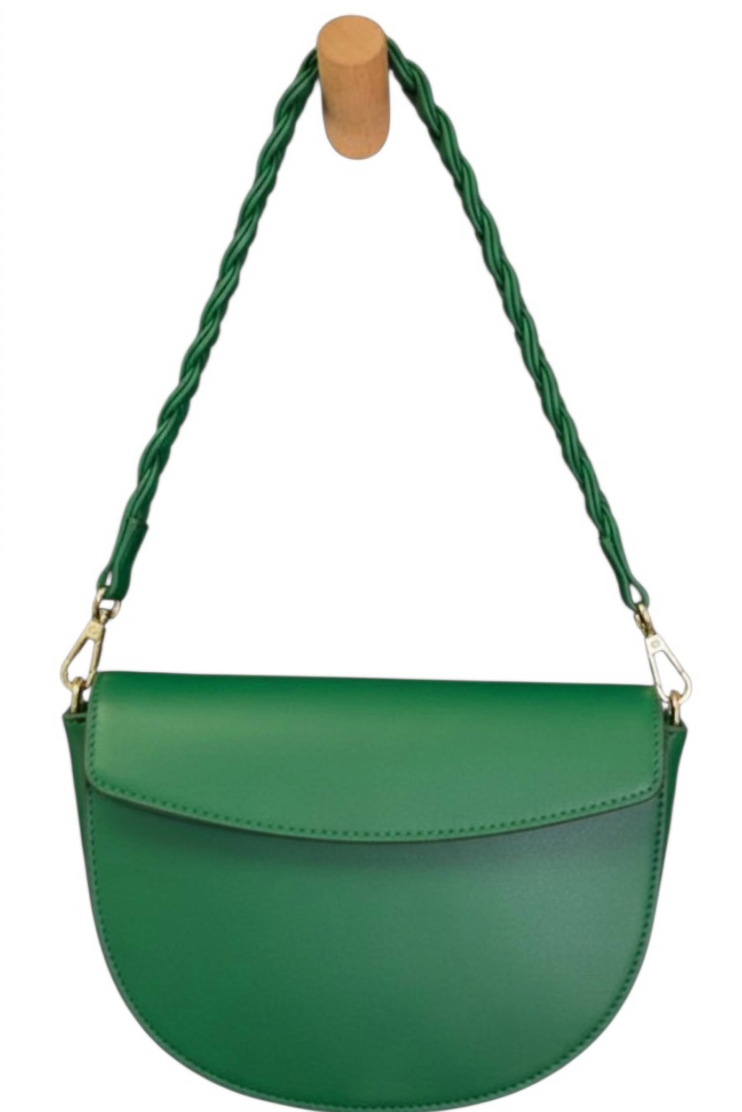 Joy Susan - Women's Luna Crescent Crossbody Bag With Braided Handle