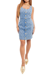 Rivir - Women's Sleeveless Quilted Mini Dress