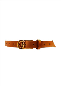 ADA Collection Women's Infinity Belt in cognac - women's accessory
