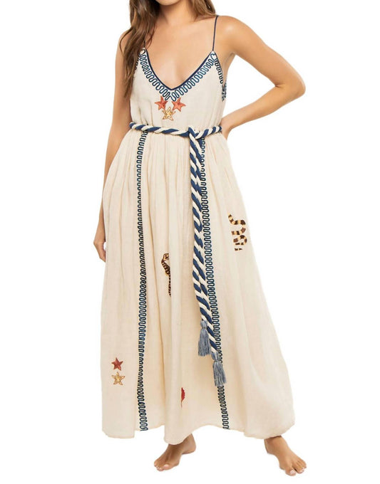 Carolina K - Carmen V-Neck Maxi Dress