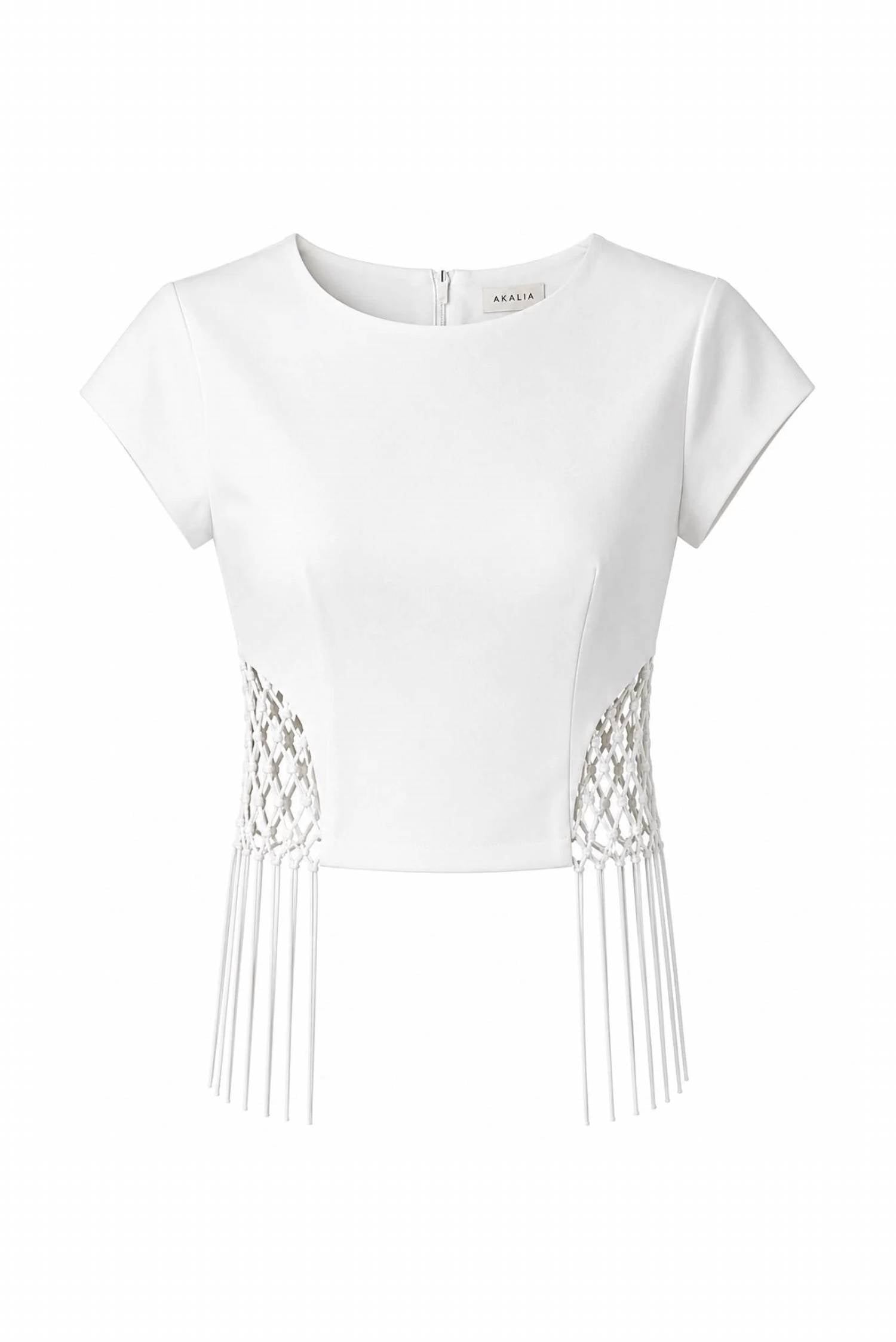Akalia - Leona Fringe Top