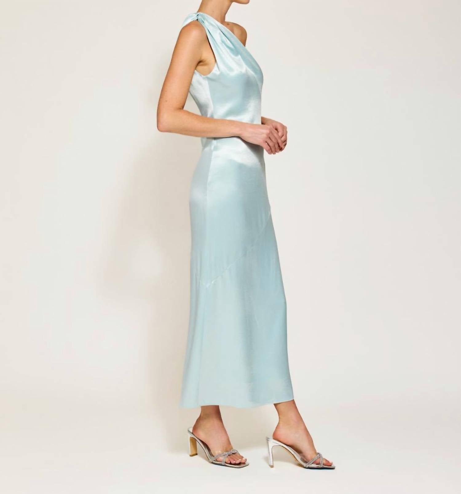 Line And Dot - Daniella Satin Dress Dress