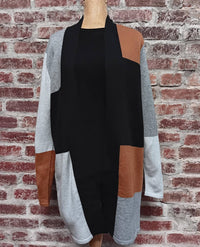 Keren Hart - Color Block Cardigan