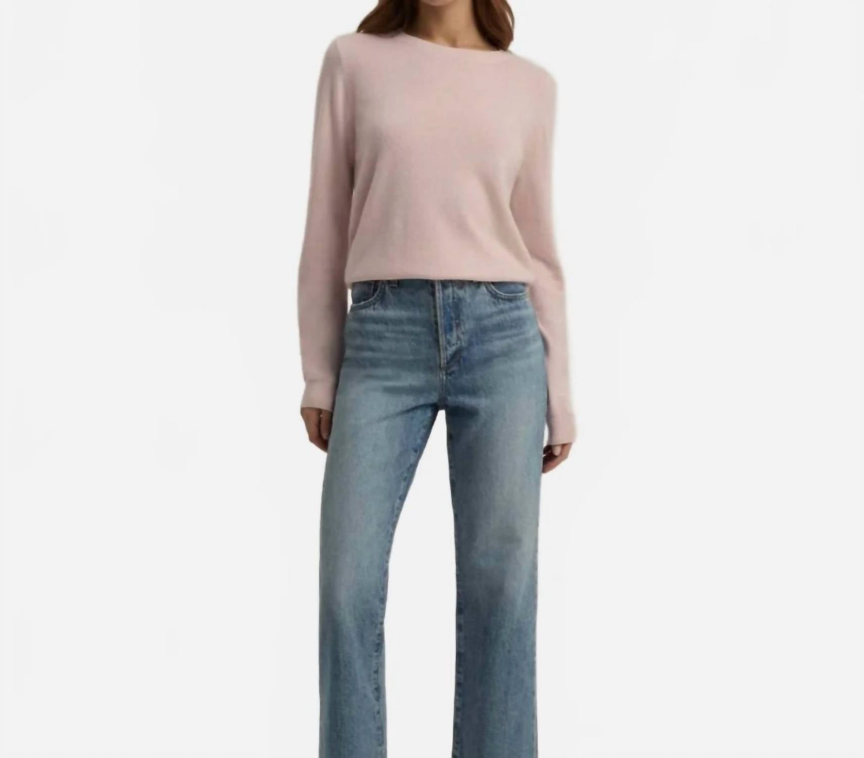 Favorite Daughter - Favorite Cashmere Crewneck Long Sleeve Top