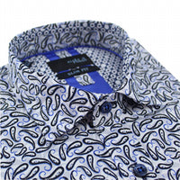 Eight X - Scattered Paisley Short Sleeve Shirt