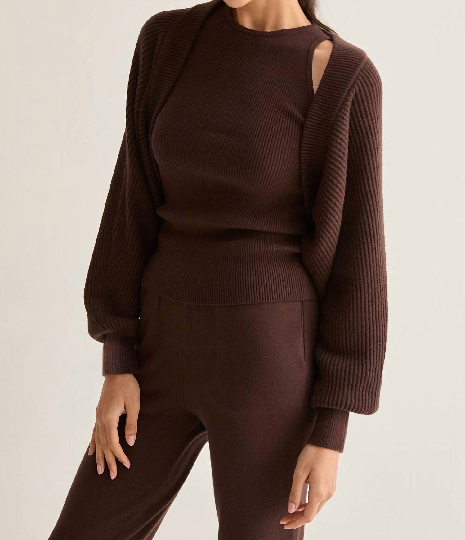 Crescent - Trish Bolero Three-piece Lounge Set