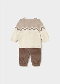 Mayoral - Boy's Sweater And Corduroy Pant Set