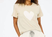 KERRI ROSENTHAL Suke Love Lessons Tee in canyon-natural - women's tee