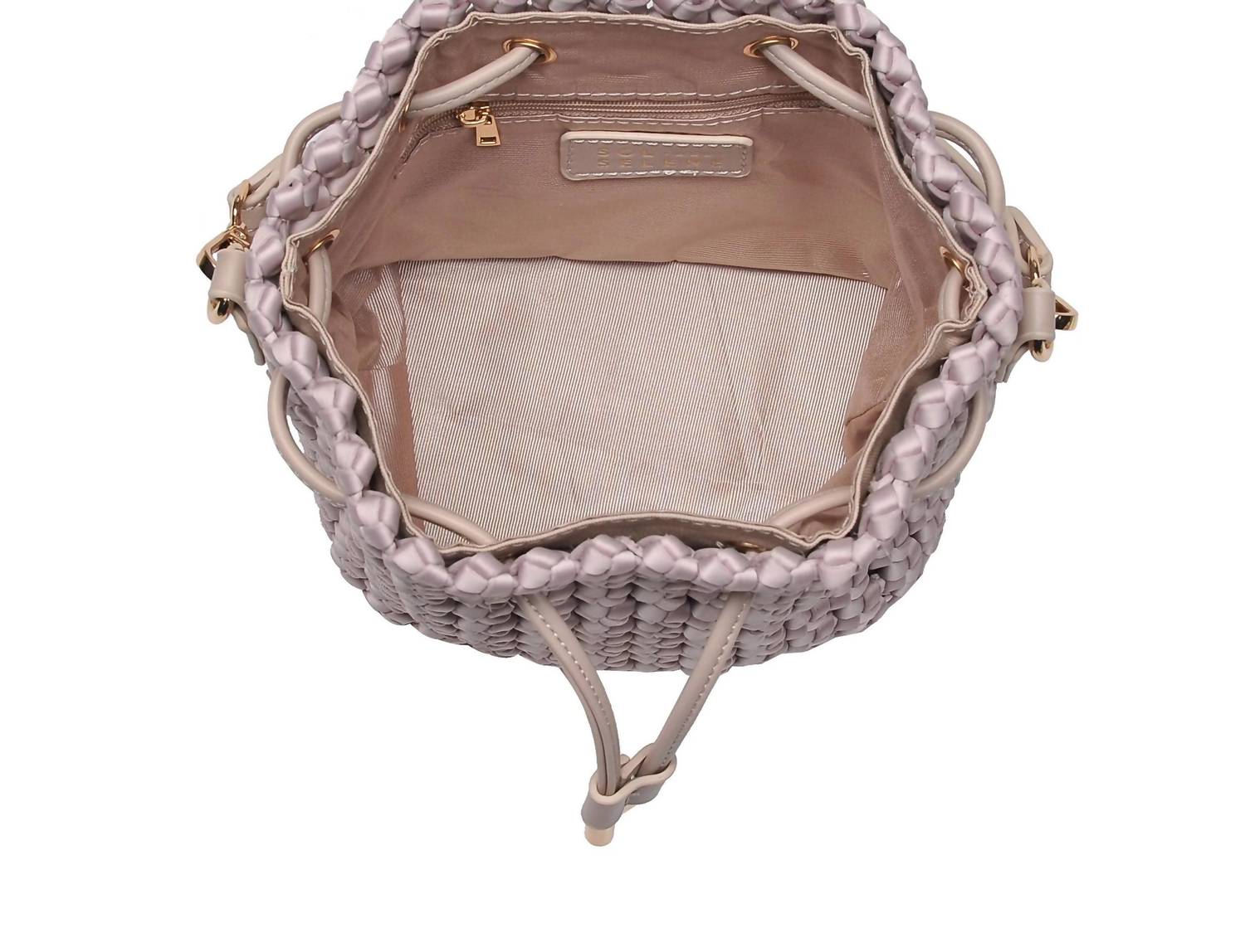 Sol And Selene - Women's Hand Woven Knot Crossbody Bag