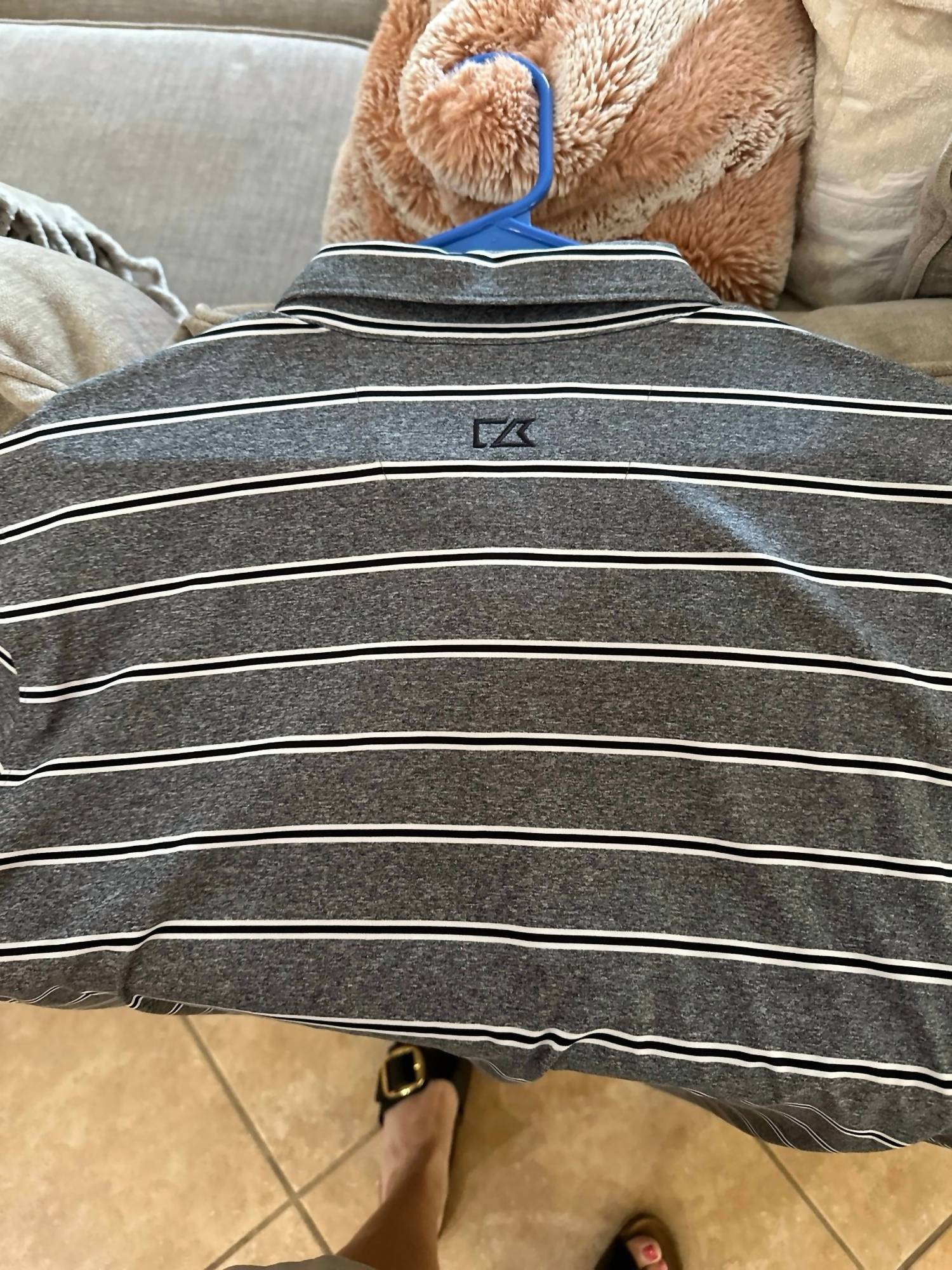 Cutter & Buck - Men's Uga Forge Striped Polo