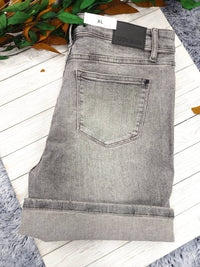 Judy Blue Women's Bermuda Shorts in gray - women's shorts - view 6