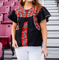 Layerz Clothing - James Flutter Sleeve Top